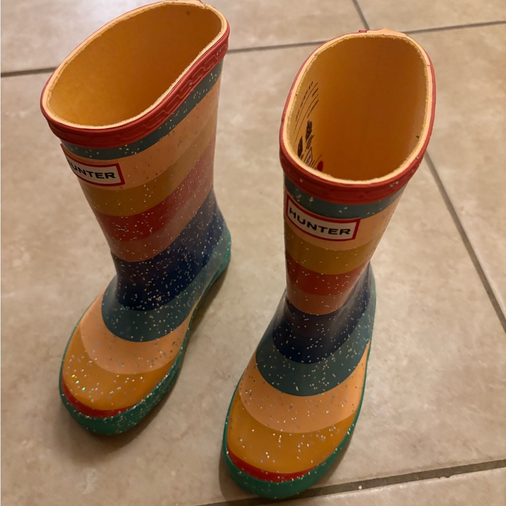 Hunter rain boots!